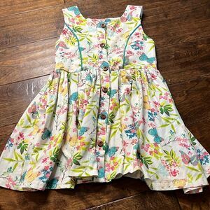 GIRL August Butterfly Dress, size 8